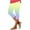 Multicolor08, variant on cocolona Summer High Waist Capri Pants for Women Casual Elastic Waist Stretch Gym Workout Yoga Leggings