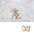 thumbnail image 2 of Fiudx Broca de Uñas con Forma de Mariposa de Cristal, Colores Degradados Holográficos, Fácil Aplicación, Joyería para Uñas, Uso En Salones de Belleza En Casa, Diseño de Uñas Divertido, Materiales Seg, 2 of 2