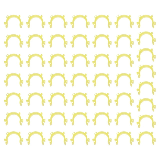 Sewing Bobbin Small Clips, Plastic Sewing Clips, Sewing Tool Clip Accessory, Bobbin Holder Clips Colorful Thread Clips Holder Tool, 50 Pcs, 1.02x0.67"(CH)