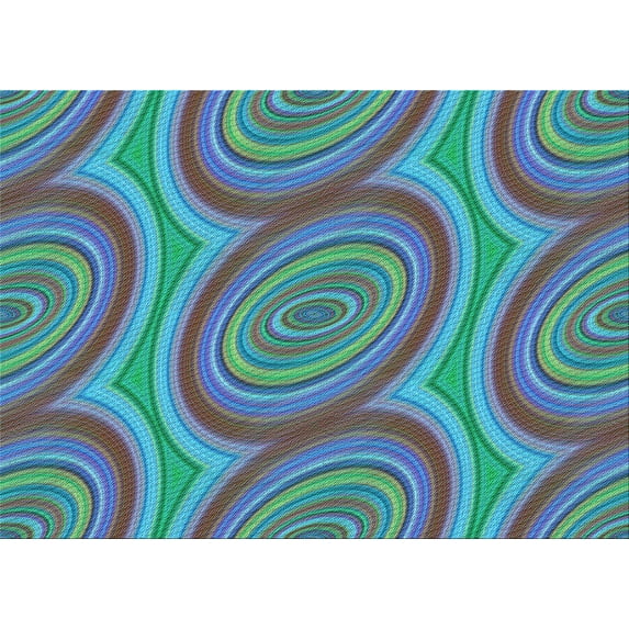 Ahgly Company Machine Washable Indoor Rectangle Transitional Light Sea Green Area Rugs, 2' x 5'