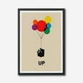 thumbnail image 2 of Up Movie Minimalist Canvas Wall Art, Colorful Balloons and House Print, Modern Home Decor, Kids Room Artwork, Inspirational Wall Decoration, 2 of 9