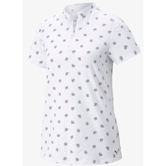 Puma Women's MATTR Hibiscus Golf Polo