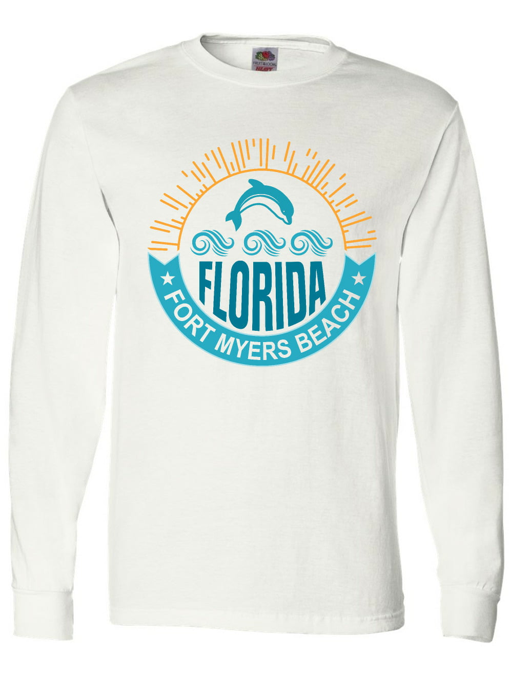 MED T-SHIRT-FORT MYERS FLORIDA-WATERWAYS COLLECTION-White-LG 40% OFF! 