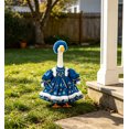 thumbnail image 5 of RUINIXCW Winter Christmas Porch Goose Outfit for 23 inch Cement Plastic Goose Statue Accessories Garden Porch Goose Clothes Plush Trim Xmas Dress and Hat Set Yard Patio Lawn Decor (No Goose), 5 of 6
