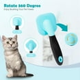 thumbnail image 3 of Cepillo para perros, cepillo de limpieza suave para quitar el pelo de perros pequeños, cachorros, Yorkie, caniche, conejos y gatos, 3 of 5