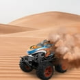thumbnail image 5 of Remote Control Car - Double-Sided 360° Rotating, 4WD, 2.4GHz Rechargeable with LED Light and Music, RC Stunt Cars Toy for Boys and Girls on Birthdays Orange, 5 of 7