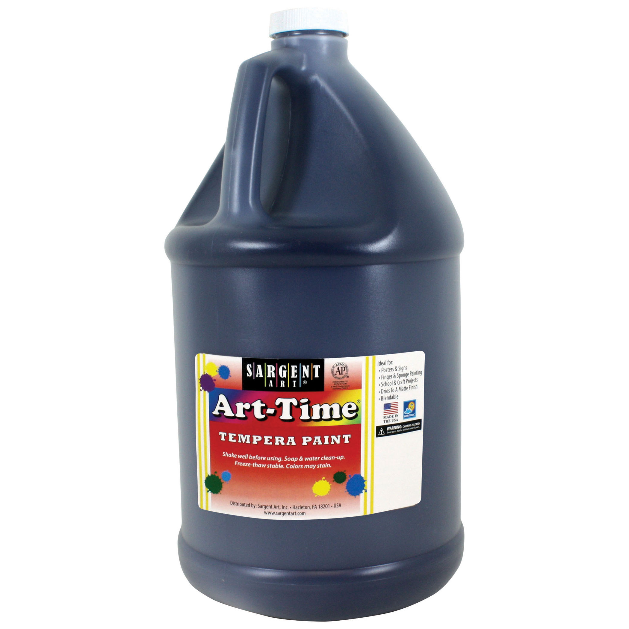 ArtTime® Tempera Paint, Black Gallon
