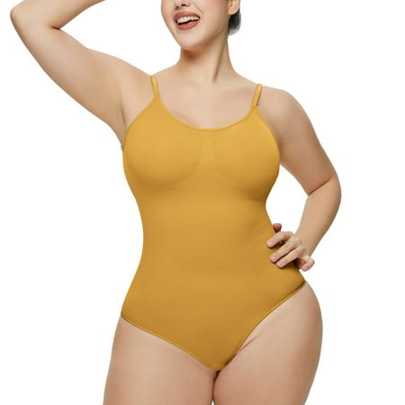 

Large Seamless Bodysuit Women s Tight Corset Elastic Split Slim Bodysuit Tight Bodysuit Seamless Slim Underwear Vest Camisole for Women Compression