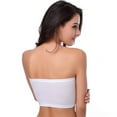 thumbnail image 2 of 3 paquetes de sujetador sin tirantes con parte superior de tubo sin costuras para mujer, blanco-XXXL WD.WDQZL Ropa, 2 of 4