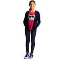 thumbnail image 4 of French Toast Girls 2-16 Zip-Front Fleece Hoodie, 4 of 4