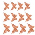 thumbnail image 3 of fastboy DIY Wall Stickers Hollow Insect Fridge Decals Sticking Paperboard Stickers for Home Decor, LK04-Rose Gold, 3 of 7