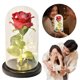 thumbnail image 5 of Rosa Simulación Preservada en Cubierta Cristal Creativa para Aniversario Boda, 5 of 9