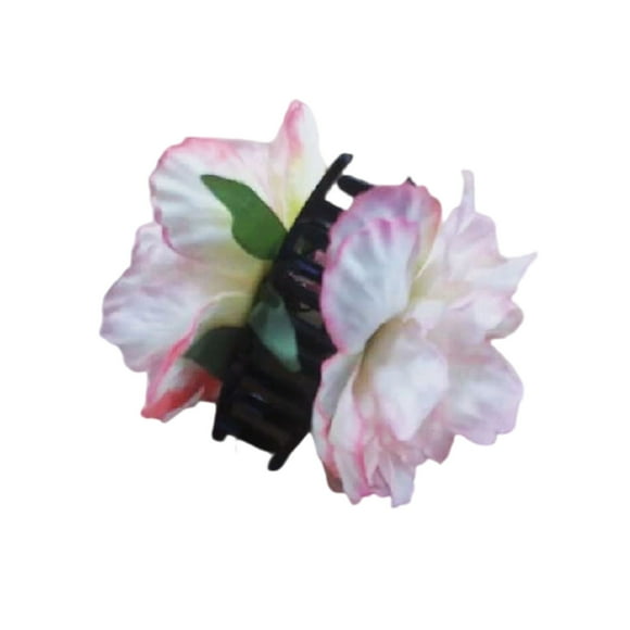 RKSTN A Cream Antique Peony Flower Clip Super Hair Clip Side Clip Headdress Flower Accessories