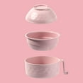 thumbnail image 4 of Walbest 1 Sets Microwave Ramen Cooker Bowl Set Quick Ramen Cooker with Handles, Ramen Noodle Cooker with Spoon Chopsticks Fork College Dorm Room Apartment Essentials for Girls and Boys, 4 of 7