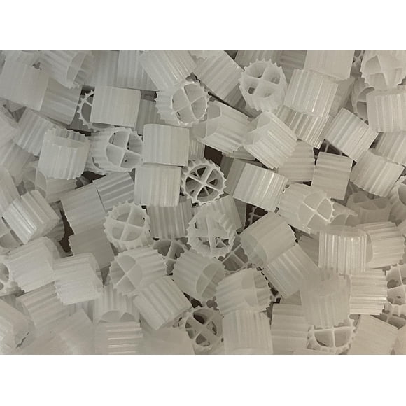 K1 Bio Filter Media Moving Bed Biofilm Reactor (MBBR) for Aquaponics, Aquaculture, Hydroponics - Ponds - Aquariums by Wholesale Koi Farm, 1 Cubic Foot