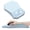 Blue, variant on Miroddi Mouse Pad with Wrist Rest Support, Ergonomic Memory Foam Mouse Pad, Non-Slip PU Base for Computer Desk, Black