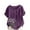 Purple, variant on AVTOIFY Summer Womens Blouses Dressy Casual, Women Casual And Linen Round-Neck Printed Short Sleeve Button T-shirt Blouse Army Green XXL