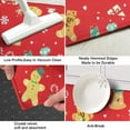 thumbnail image 3 of Red Christmas Gingerbread Man Pattern Kitchen Rug Mat,Kitchen Runner Rugs Non Skid Washable,Decorative Kitchen Floor Mats for Kitchen,Sink,Laundry,17"X47", 3 of 5