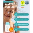 thumbnail image 2 of Loción solar GOONGBE Waterful Mild SPF 40 83 ml para bebés y adultos, 2 of 7
