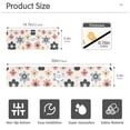 thumbnail image 3 of Yayeee Faucet Mat for Kitchen Sink 30" Diatomite Long Splash Guard Pad, Beige Retro Flower, 3 of 7