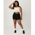 thumbnail image 4 of Hanes Moves Women's Crop Sports Bra, Racerback White XL, 4 of 7