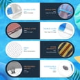 thumbnail image 2 of LUCKDEER 3 Pack Pool Inflatables, Inflatable Pool Floats, 4 IN 1 Swimming Pool Floats Hammock, Inflatable Pool Toys Water Hammock for Armchair Mattresses Seat Floating Mattress, 2 of 7