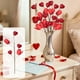 thumbnail image 1 of Ramo de ramitas artificiales para San Valentín | Ramo de bayas de plástico rojo y rosa con forma de corazón de 35 cm | Jarrón de escritorio reutilizable y duradero | Adorno para bodas, fiestas,, 1 of 6