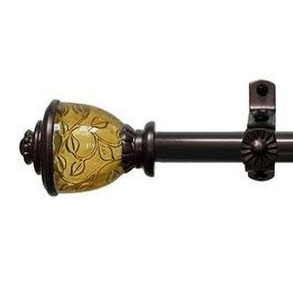 Traditional Elegance Decorative Rod & Finial Harvard 66-120