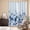 Blue, variant on Blue Blooms Floral Kitchen Curtains Window Panels, Farmhouse Spring Flowers Botanical Insulated Window Treatment Curtain, Grommet Curtains for Bedroom/Living Room/Bathroom, 2 Piece 27.5"Wx39"L
