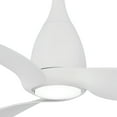 thumbnail image 2 of Ceiling Fan With Light Kit In Transitional Style 16 Inches Tall By 60 Inches Wide-Silver Finish-Silver Blade Color Minka Aire Fans F831l-Sl, 2 of 6