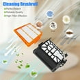 thumbnail image 4 of CUITING Side Brush Replacement Parts for Shark ION Robot IQ R101AE (RV1001AE) AV2511AE AV2501AE RV2502AE AV2501S IQ R101 (RV1001) RV1000 RV2001AE RV1012AE AV911S EZ Robot Vacuum Cleaner A, 4 of 12