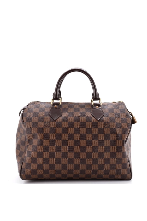 Pre-Owned Speedy Handbag Damier 30 By Rebag