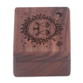 thumbnail image 3 of Caja de música de maderaCaja de música de madera Caja de música vintage Caja de música Libra Salida de alta intensidad Jadeshay A, 3 of 8