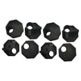 thumbnail image 2 of Flynix 8 Pieces Camping Chair Connector Accessories Heavy Duty Replacement Black Repair Octagonal, 2 of 10