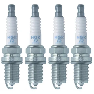 NGK V-Power Spark Plugs Kit 4pc Set BKR5E-11 6953 V-POWER