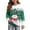1#Green, variant on Kiijoy Toddler Girls Christmas Sweatshirt Xmas Cozy Casual Pullover Sweater, Sizes 3-4