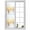 Multicolor, variant on Abstract Gold Window Privacy Film, Modern Minimalist Art White Gray Ripple Static Cling UV Sun Blocking Heat Control Window Tint, Non-Adhesive One Way Windows Privacy Cover 29.5''x78.7''