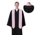 thumbnail image 4 of Fotbe Seahorse and Starfish Printed Class of 2024 Graduation Stole, 4 of 7