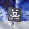 thumbnail image 6 of Best Friends "Peace, Love, Wags" Dog Hoodie -Blue Tie-Dye, Small, 6 of 9