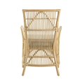 thumbnail image 4 of Sillón de Comedor Benjara de Ratán 60 cm con Asiento de Tela Blanca, 4 of 6
