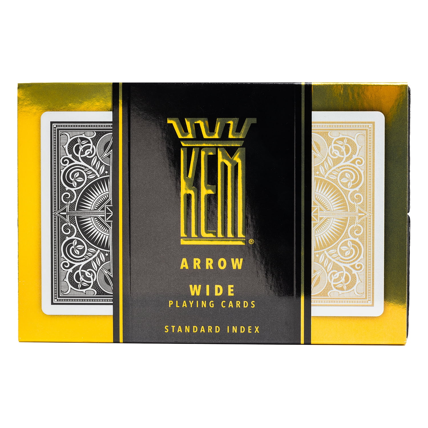 KEM ARROW ワイドトランプ スタンダードインデックス Kem Casino Grade Playing Cards for Grade School Classrooms