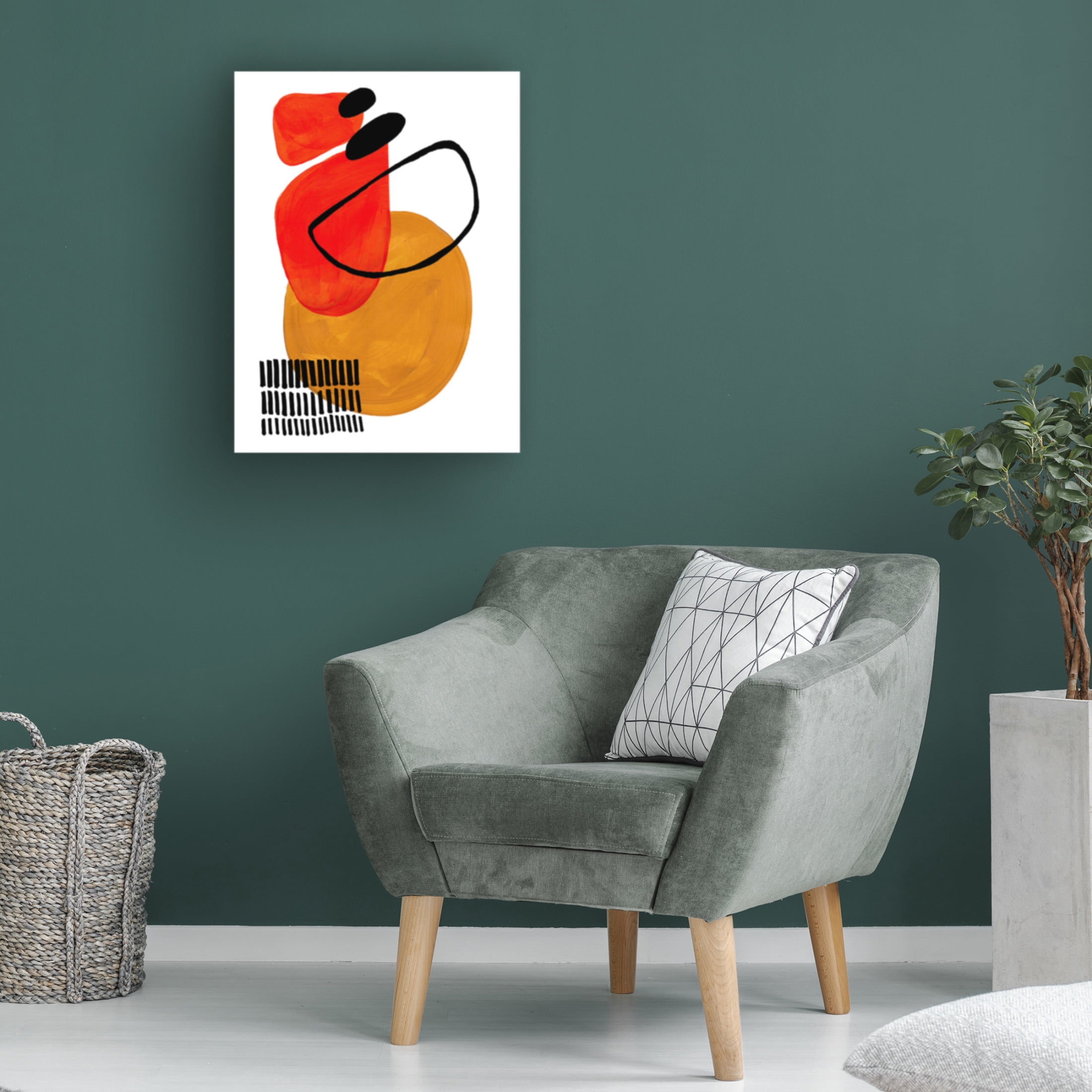 Trademark Fine Art Ejaaz Haniff Sunset Orbit Canvas Wall Art