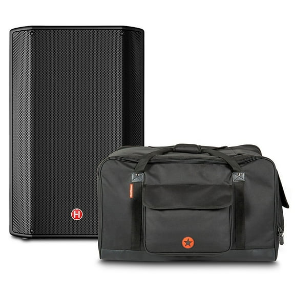 Harbinger VARI V1115 15" Powered Speaker With Road Runner Bag