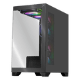 thumbnail image 2 of Gabinete XTREME PC GAMING Crystal Hive Mini Torre 5 Fan ARGB HUB Gris CXT3600GY, 2 of 6