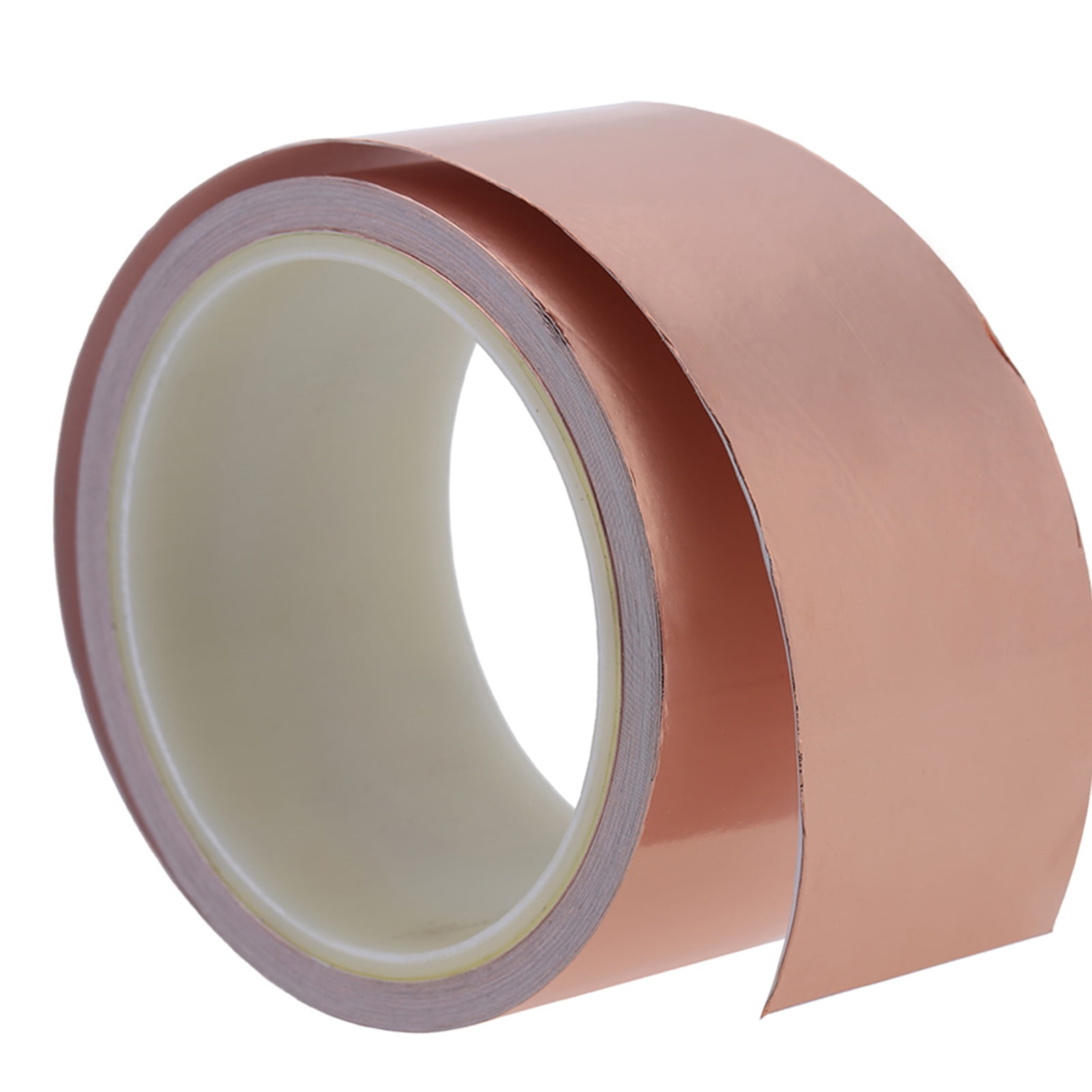 Walmeck 50mm * 10m One Side Copper Foil Tape EMI Shielding Single