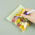 thumbnail image 3 of YAOMOBB Sac Alimentaire Résistant aux Basses Températures Épaissi Réutilisable Transparent de Qualité Alimentaire avec Fermeture Éclair pour Fruits Légumes Lavable au Lave-Vaisselle, 3 of 6