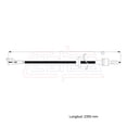 thumbnail image 2 of Cable Chicote Velocimetro Compatible Con Dodge Microbus 5.9L 1988 1989 1990 1991 1992 1993 1994 CAHSA Cable Chicote Acelerador, 2 of 6
