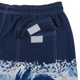 thumbnail image 6 of Quick Dry Swim Shorts with Mesh Lining Men's Beach Trunks Beach Shorts with Drawstring Elastic Waist and Pockets, 6 of 8