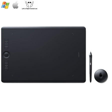 Wacom Intuos Pro Large Creative Pen Tablet, Black PTH860 - (Certified (Best Program To Use With Wacom Tablet)