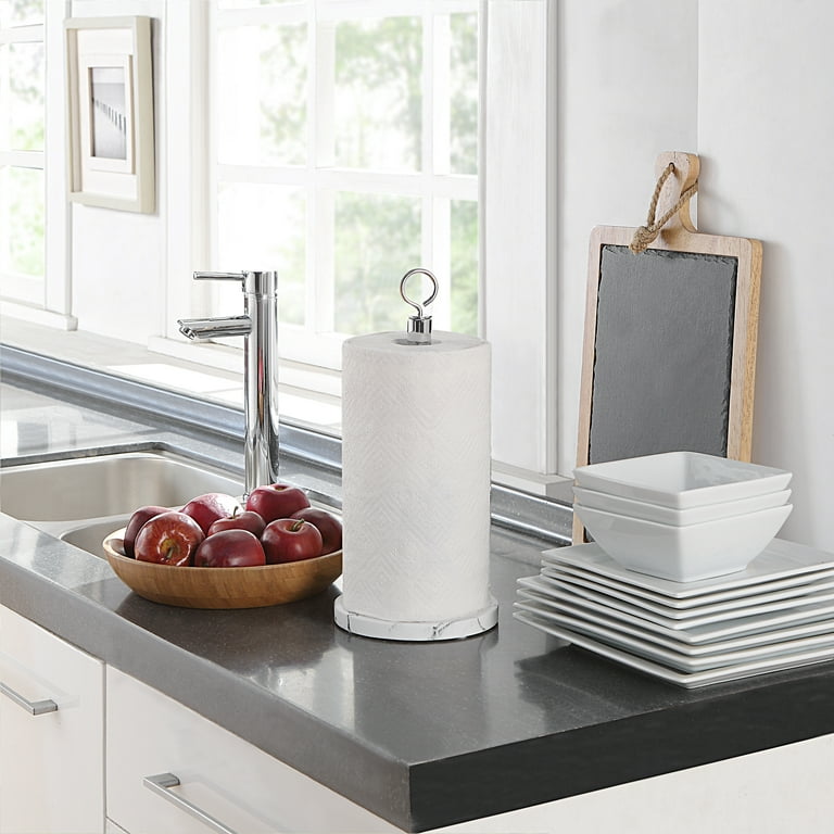 Marble base paper online towel holder